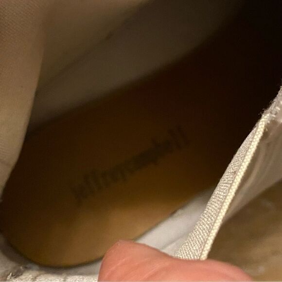 Jeffrey Campbell Platform chunky Lug Rainboots Chelsea ankle Boot Ivory Cream 8 - Picture 8 of 12